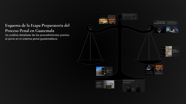 Esquema de la Etapa Preparatoria del Proceso Penal en Guatemala by