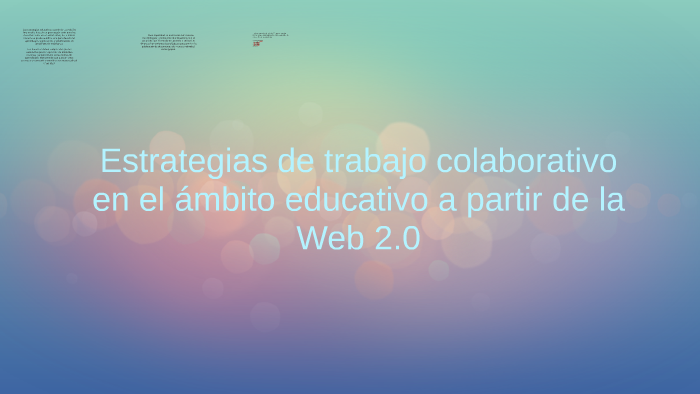 Estrategias De Trabajo Colaborativo En El ámbito Educativo A By Sori Ramirez 7237