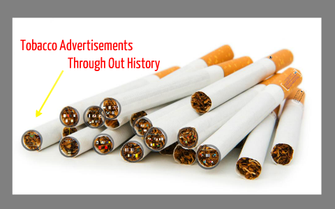 Advertising of Tobacco by Crystle Wykoff