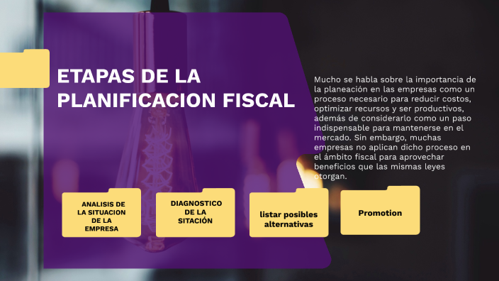 Etapas De La Planificación Fiscal By Yaneth Mateo On Prezi