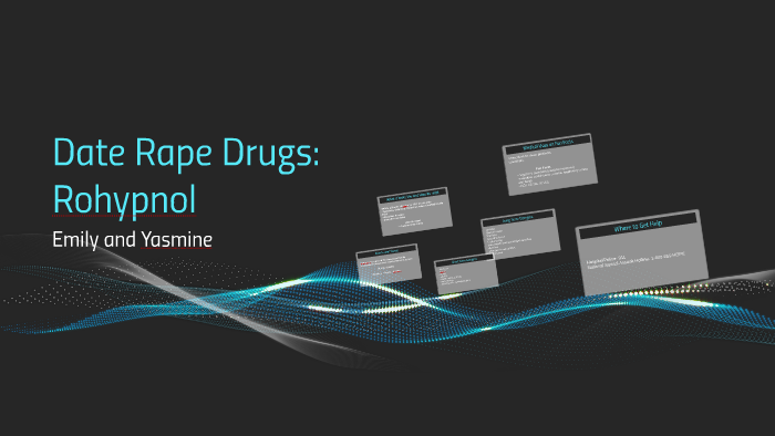 Date Rape Drugs: Rohypnol by Emily Perez