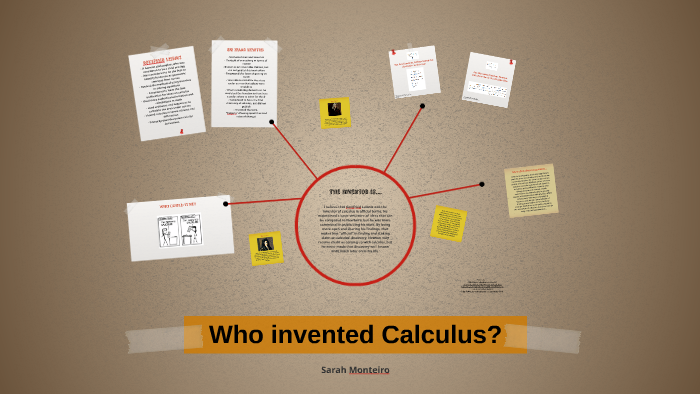 who invented calculus