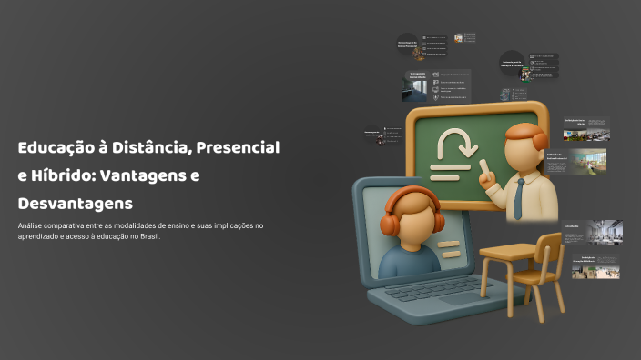 Educação à Distância, Presencial e Híbrido: Vantagens e Desvantagens by ...