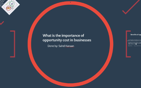 significance of opportunity cost
