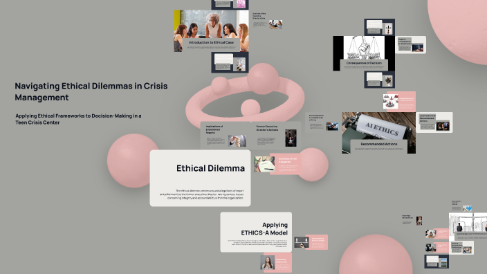 Navigating Ethical Dilemmas in Crisis Management by Crystal Bayne on Prezi