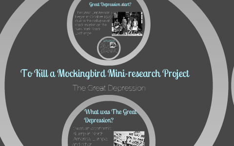 to kill a mockingbird research project