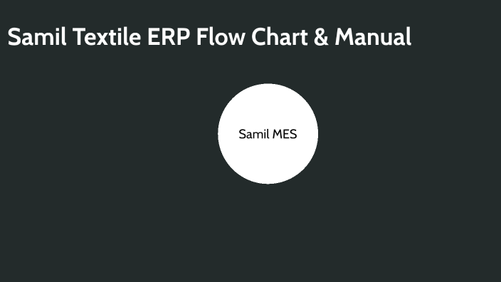 ERP Flow Chart by 아르샤빈털털이