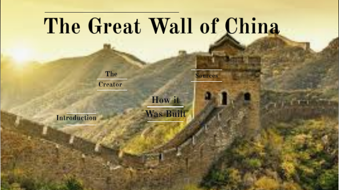 the great wall of china by Wyatt Nelson on Prezi