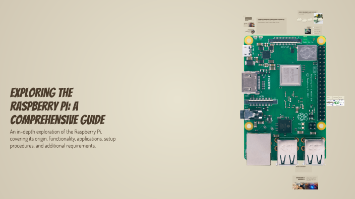 Exploring the Raspberry Pi: A Comprehensive Guide by Kale ...