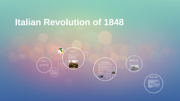 Italian Revolution of 1848 by Grace DeMartini on Prezi