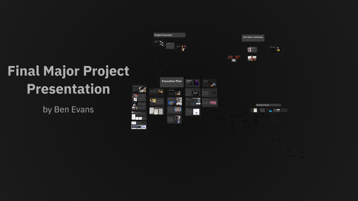 Final Major Project Presentation by ben evans on Prezi