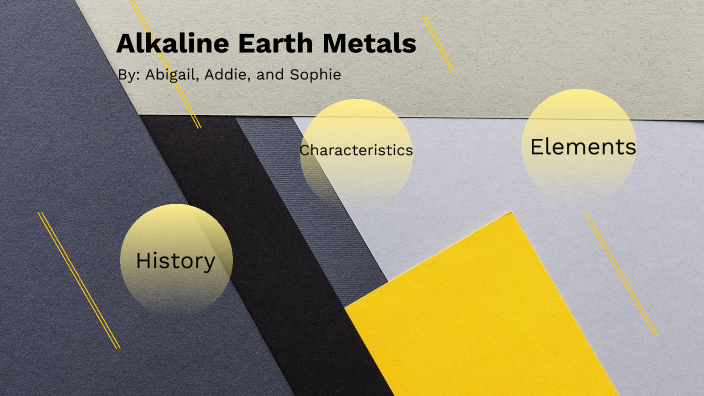 Alkaline Earth Metals By Sophie Leidenfrost On Prezi