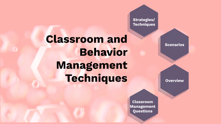 Classroom And Behavior Management Techniques By Anthony Sgro