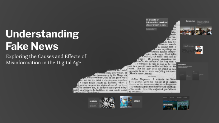 Understanding Fake News by Maximilian Kirchstein on Prezi