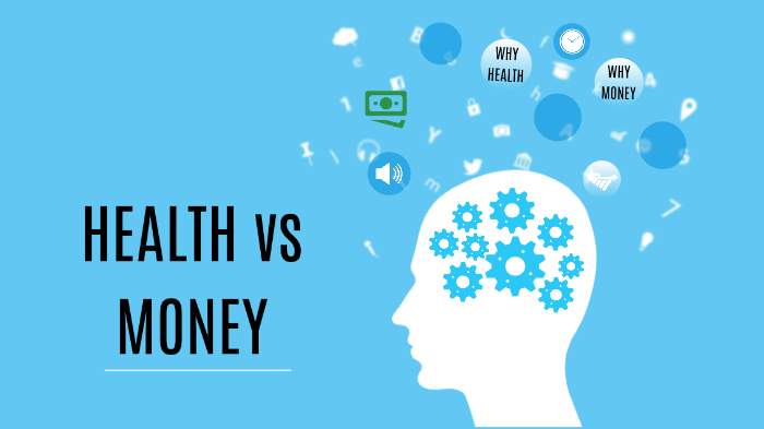 health vs money presentation in hindi