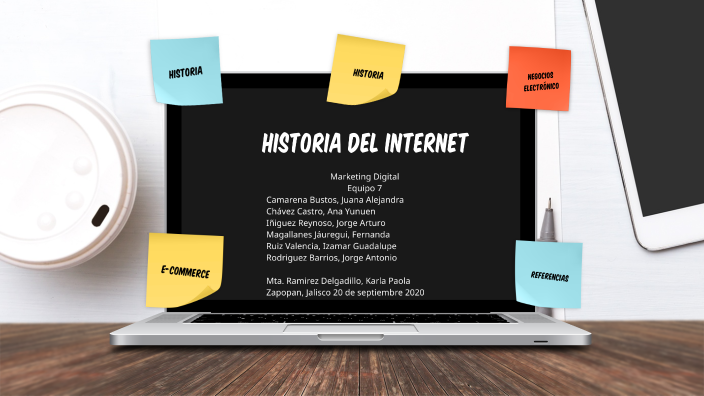 Historia del Internet by ANA YUNUEN CHAVEZ CASTRO on Prezi