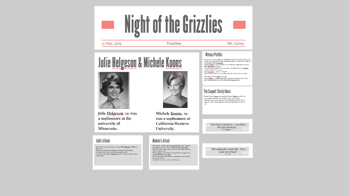 Night of the Grizzlies by Jada James on Prezi