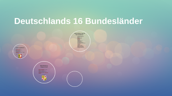 Die 16 Bundesländer By Torben Gehlsen On Prezi