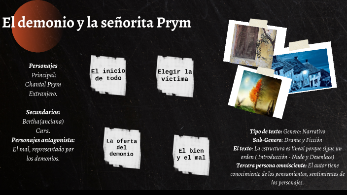El demonio y la señorita Prym by L Vilchez on Prezi