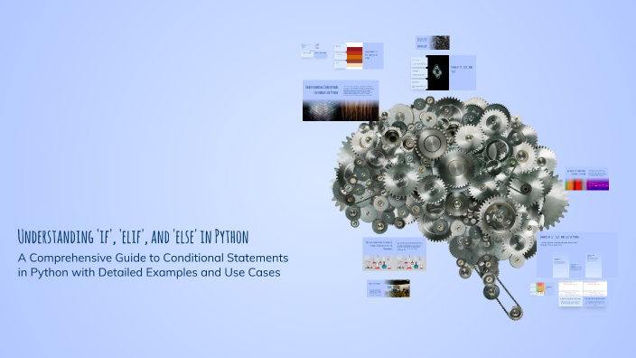 Understanding 'if', 'elif', and 'else' in Python by Arun Babu K P on Prezi