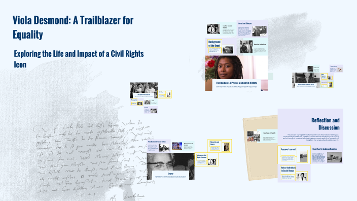 Viola Desmond: A Trailblazer for Equality by das das on Prezi