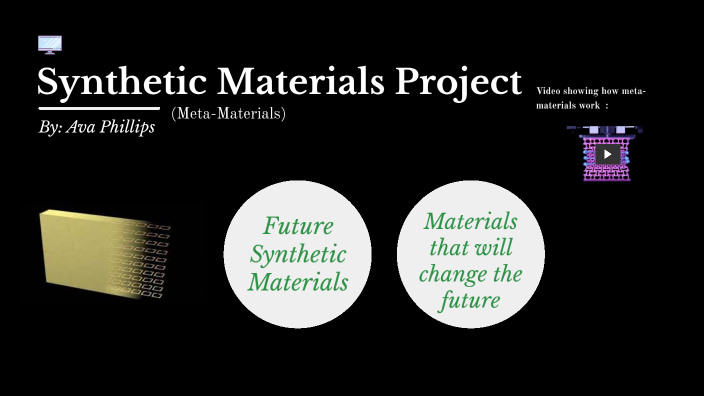 Future Synthetic Materials by Ava Phillips on Prezi