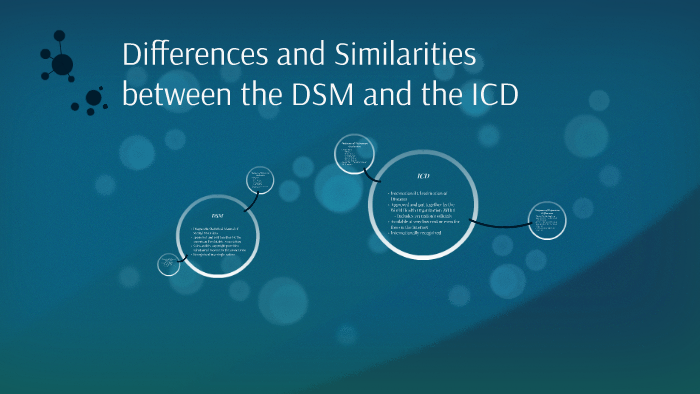 icd 11 and dsm 5 similarities and differences