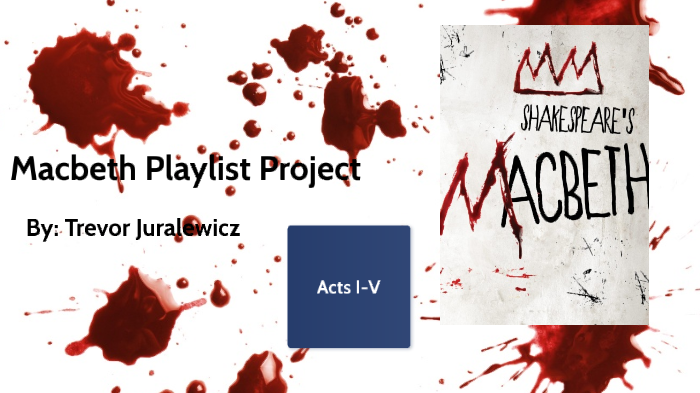 macbeth playlist assignment