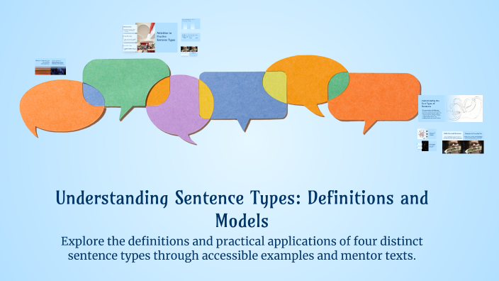 Understanding Sentence Types: Definitions and Models by Shanice White ...