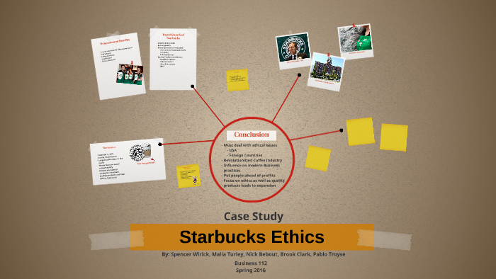 workplace ethics starbucks case study