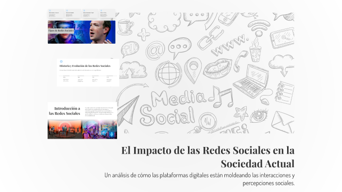 El Impacto de las Redes Sociales en la Sociedad Actual by Juan Antonio ...