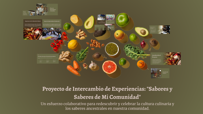 Proyecto de Intercambio de Experiencias: "Sabores y Saberes de Mi ...
