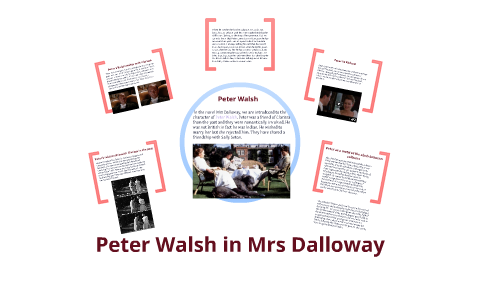 Character of clarissa dalloway and peter walsh in mrs dalloway by virginia  woolf
