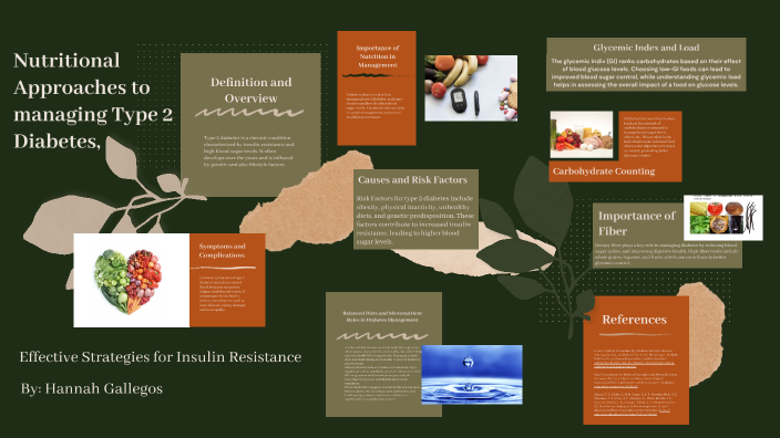 Nutritional Approaches to managing Type 2 Diabetes, by Hannah Gallegos ...