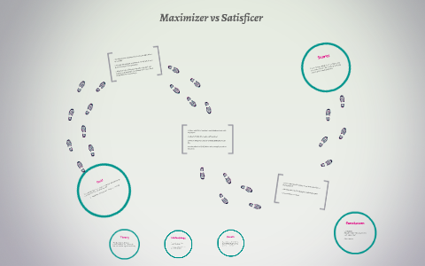 satisficer vs maximizer book