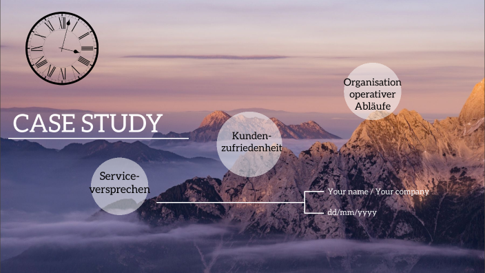Case Study by on Prezi