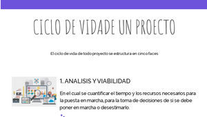 Ciclo de vida de un proyecto by Angela Liliana Perez on Prezi Design