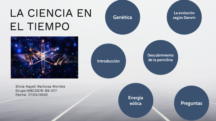 La ciencia en el tiempo by Nayeli Barbosa on Prezi