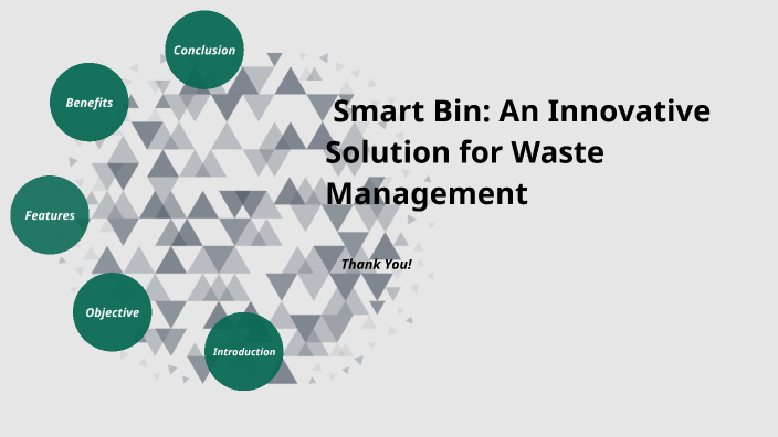 Smart Bin: An Innovative Solution For Waste Management By Екатерина Пуртова