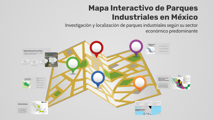 Mapa Interactivo de Parques Industriales en México by Manuel Fierro on ...