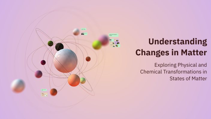 Understanding Changes in Matter by Adrian Fernandez on Prezi