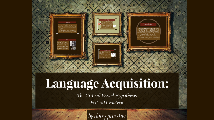 the critical period hypothesis in second language acquisition