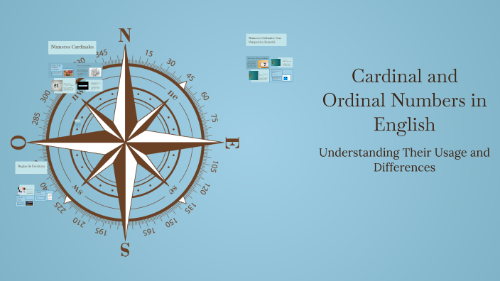 Cardinal and Ordinal Numbers in English by Washington Morejon on Prezi