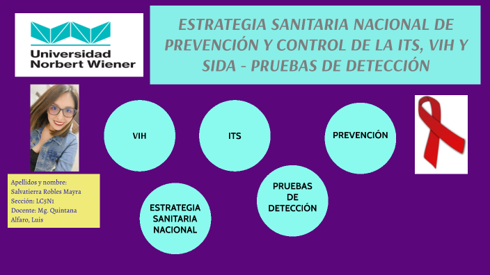 Estrategia Sanitaria Nacional De PrevenciÓn Y Control De La Its Hiv T Sida By Mayra Elisa