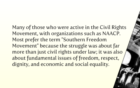 The African American Civil Rights Movement by Joyner Holmes on Prezi