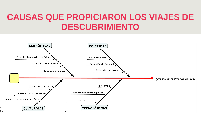 Diagrama de pescado causas de viajes de D. by Daniel Mora