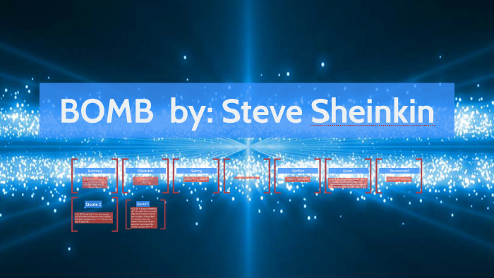 BOMB by: Steve Sheinkin by Matthew Doane on Prezi