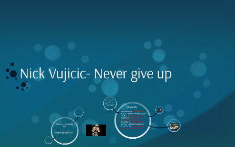 nick vujicic introduction