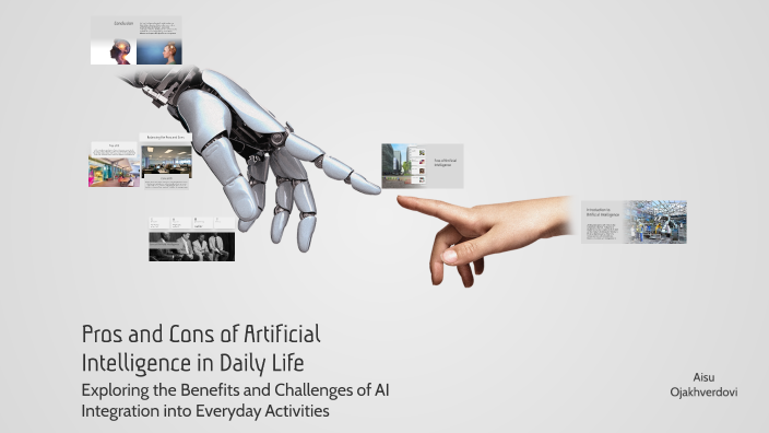 Pros and Cons of Artificial Intelligence in Daily Life by aisu ...
