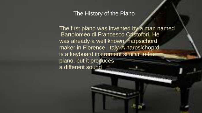 History of the Piano του Devin QuallsHistory of the Piano του Devin Qualls  